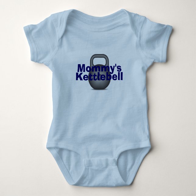 Mummy's Kettlebell Baby Bodysuit (Front)