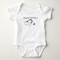 Mummy's lab partner baby bodysuit- Scientist mum