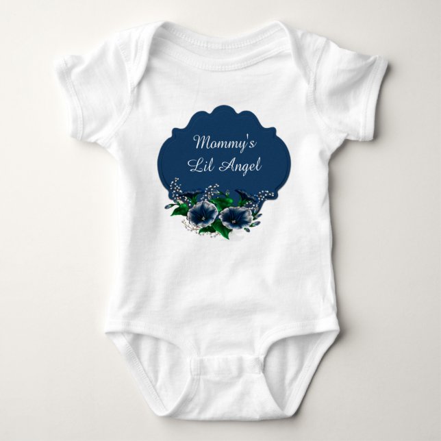 Mummy's Lil Angel Baby Bodysuit (Front)