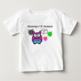 mummy's l'il monster baby T-Shirt
