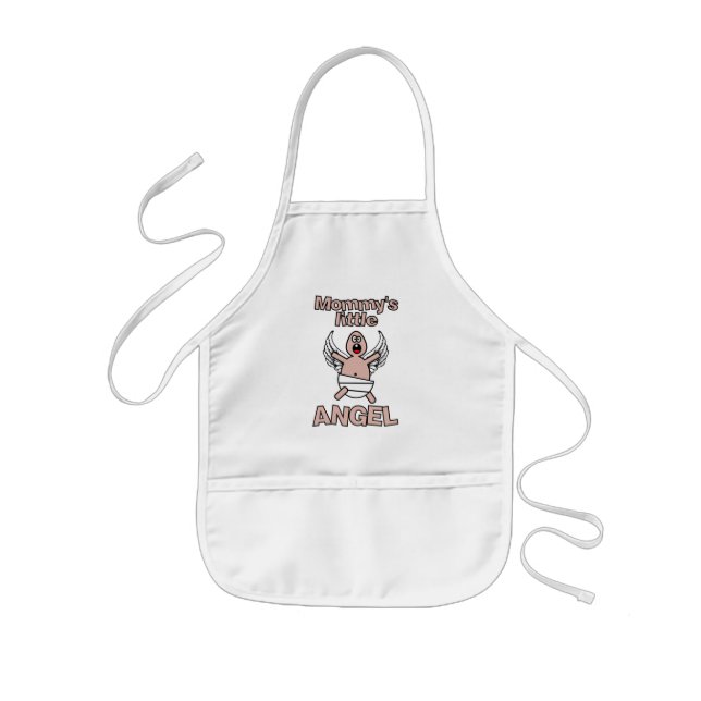 Mummy's Little Angel apron (Front)
