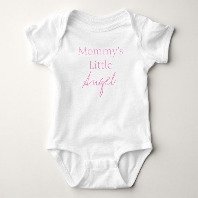 Mummy's Little Angel Baby Bodysuit (Front)
