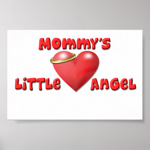 Mummy's Little Angel Print