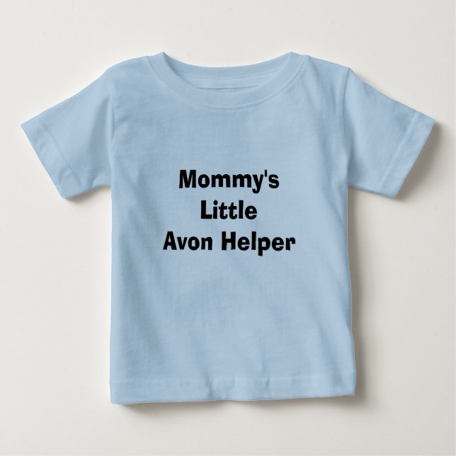 Mummy's Little Avon Helper Baby T-Shirt (Front)