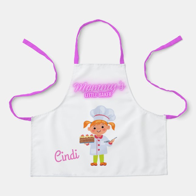 Mummy's Little Baker Apron (Front)
