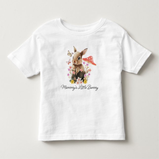 Mummy's Little Bunny Toddler T-Shirt (Front)