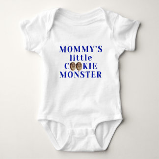 Mummy's Little Cookie Monster Baby Bodysuit