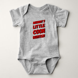 Mummy's Little Coon Hunter Baby Bodysuit