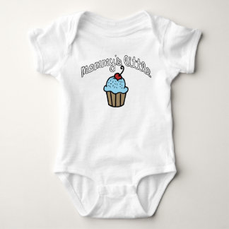 Mummy's Little Cupcake - Blue Baby Bodysuit