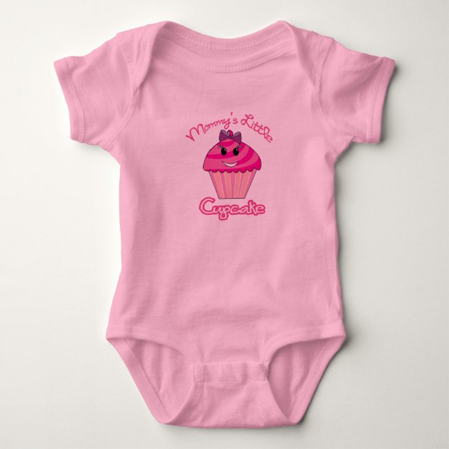 Mummy's Little Cupcake Girl's Creeper (Front)