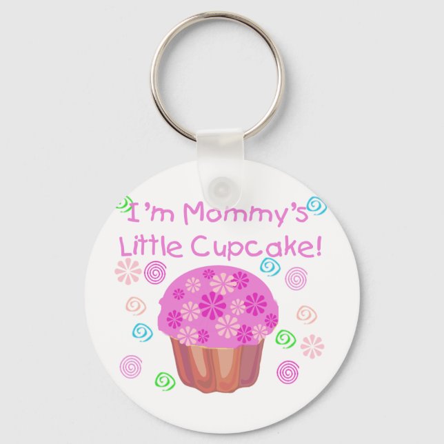 Mummy's Little Cupcake Key Ring (Front)
