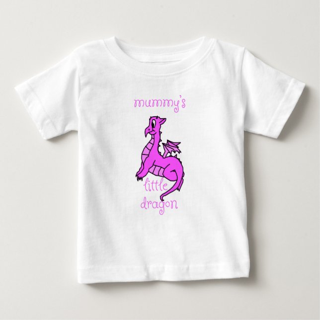 Mummy's Little Dragon Baby Shirt (Front)