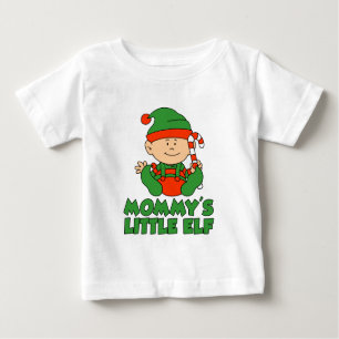 Mummy's Little Elf Baby T-Shirt