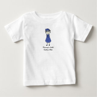 Mummy's Little Fashion Plate Baby T-Shirt