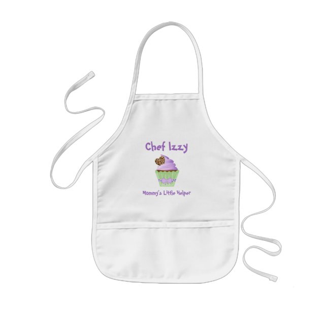Mummy's Little Helper Cupcake Baking Kids' Apron (Front)