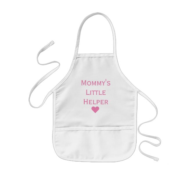 Mummy's Little Helper Kids Apron (Front)