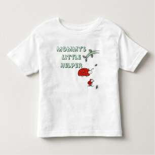 Mummy's little helper Lady bug cool custom shirt