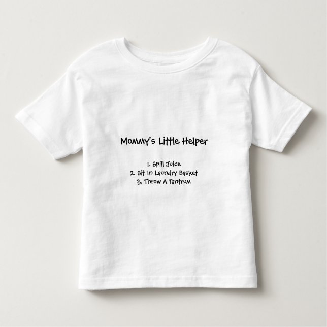 Mummy's Little Helper Shirt (Front)