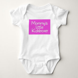 Mummy's Little Kickboxer Baby Bodysuit