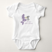 Mummy's Little Mermaid Glitter Bodysuit