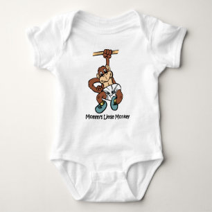 Mummy's Little Monkey Baby Bodysuit