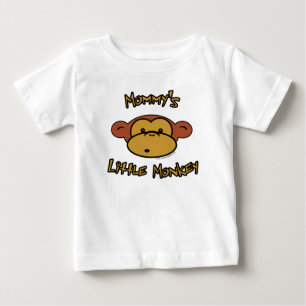 Mummy's Little Monkey Baby T-Shirt