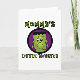 Mummy's Little Monster T-shirts and Gifts Card