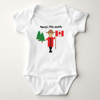 Mummy's Little Mountie | Baby Bodysuit