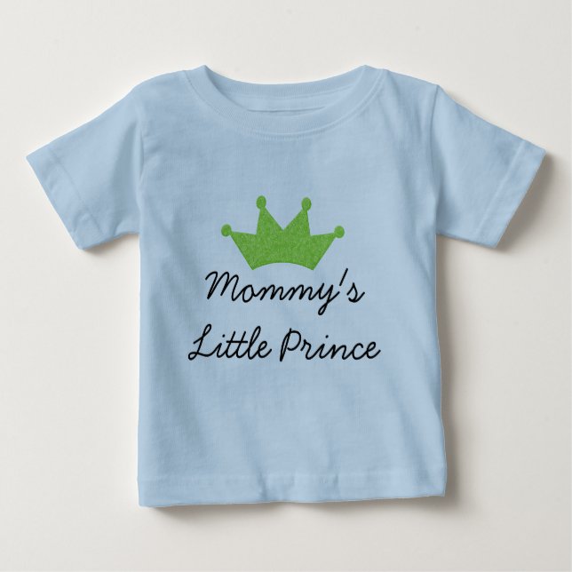 Mummy's Little Prince Baby T-Shirt (Front)