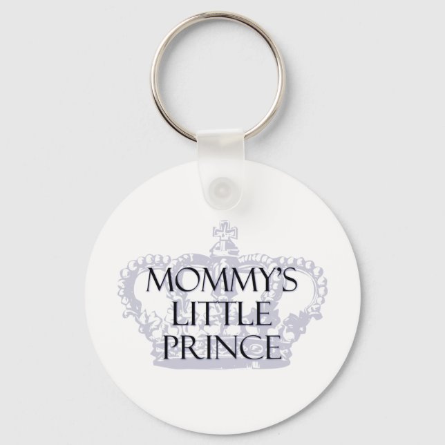 Mummy's Little Prince Key Ring (Front)