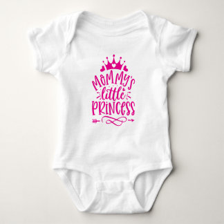 Mummy's Little Princess Typography Baby Bodysuit