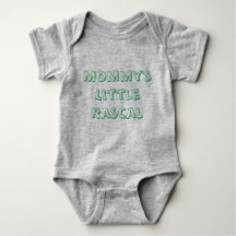 "Mummy's Little Rascal" Baby Boy Top