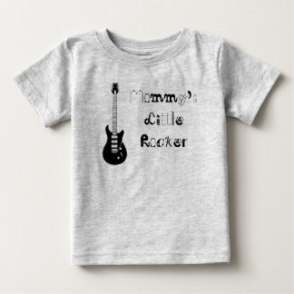 Mummy's Little Rocker Baby T-Shirt