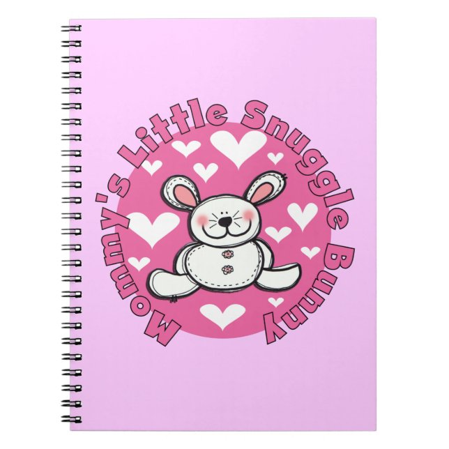 Mummy's Little Snuggle Bunny Notebook (Front)