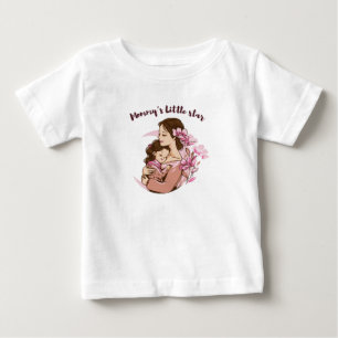 Mummy's Little Star  Baby T-Shirt