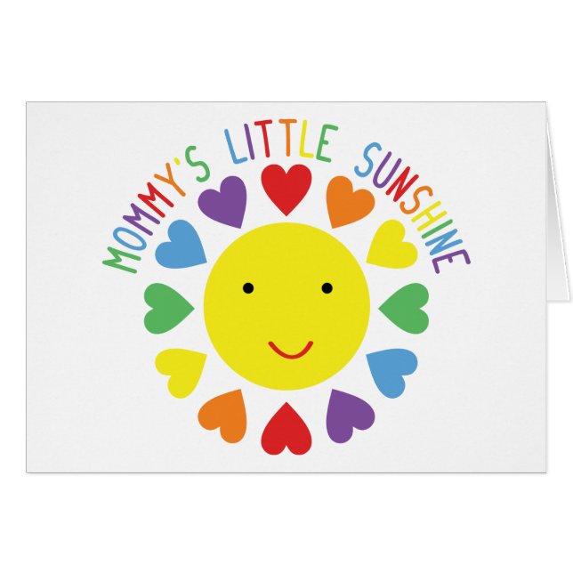 Mummy's Little Sunshine (Front Horizontal)