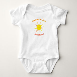 Mummy's Little Sunshine New Baby Gift Bodysuit