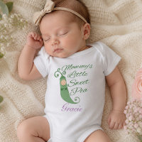 Mummy's Little Sweet Pea Baby T-Shirt or Creeper