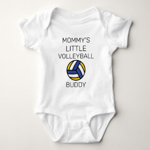 Mummy's Little Volleyball Buddy Baby Bodysuit