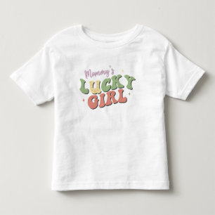Mummy's Lucky Girl Toddler T-Shirt