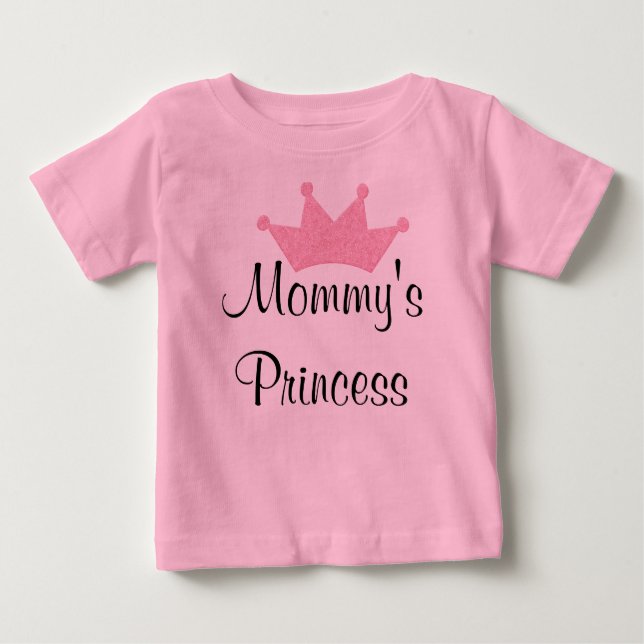 Mummy's Princess Baby T-Shirt (Front)