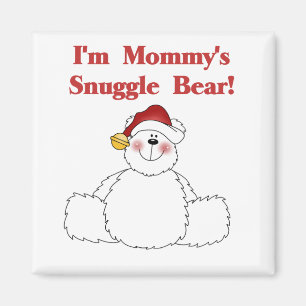 Mummy's Snuggle Bear T-shirts and Gifts Magnet