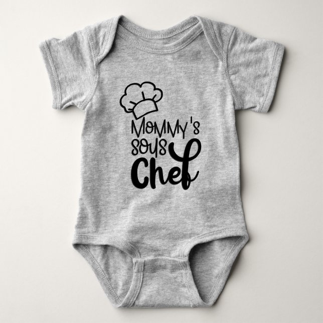 Mummy's Sous Chef Baby Bodysuit (Front)