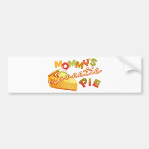 Mummy's Sweetie Pie Bumper Sticker