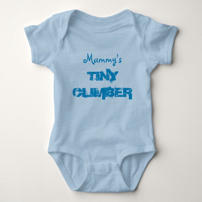 Mummy's tiny climber baby creeper (Front)