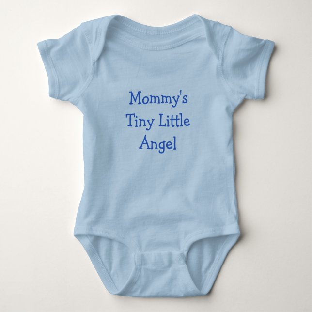 Mummy's Tiny Little Angel Baby Bodysuit (Front)
