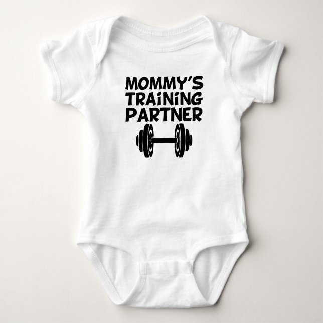 Mummy's Training Partner Baby Bodysuit (Front)