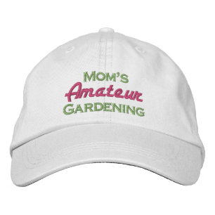 Mum's Amateur Gardening Embroidered Baseball Hat