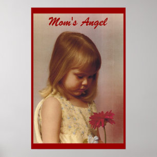 mum's angel poster
