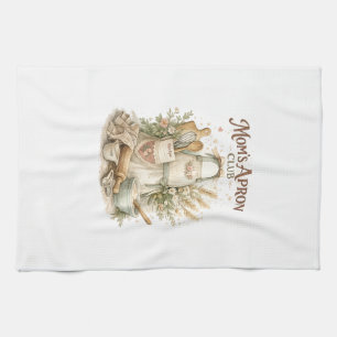 Mum's Apron Club Vintage Kitchen design Tea Towel
